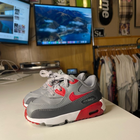 Air Max 90 LTR 'Cool Grey' -
833412 007 toddler size 6c - Picture 3 of 7